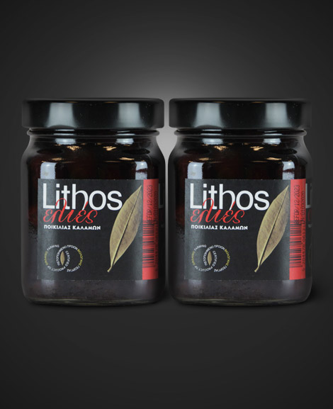 Lithos Griekse Biologische Kalamata Olijven 320gr
